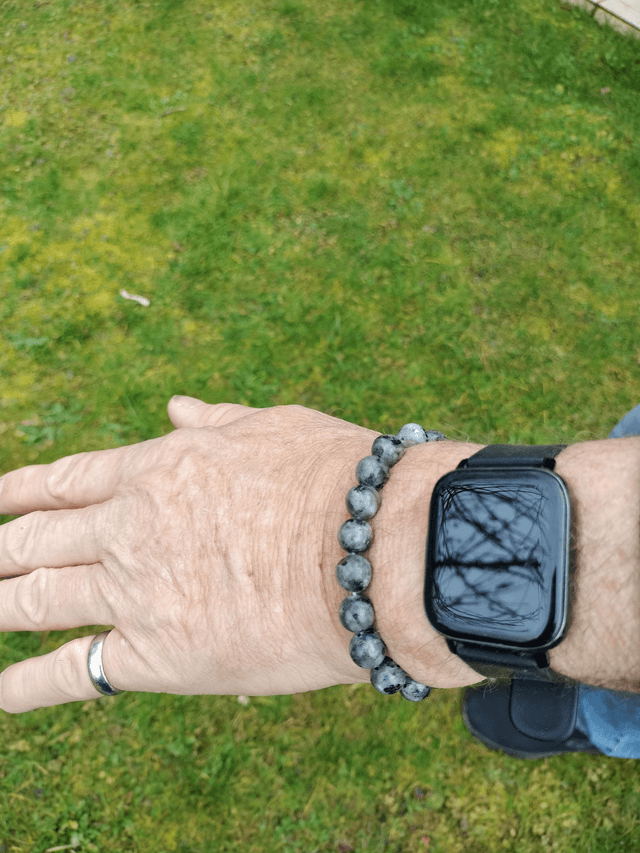 Bracelet homme Larvikite